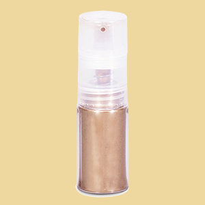 Deko Puder bronze Pumpflasche