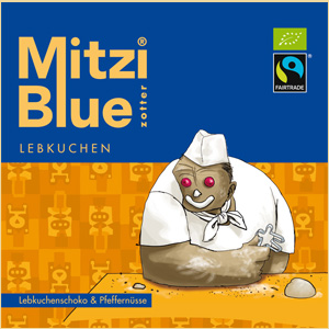 Zotter Mitzi Blue Lebkuchen