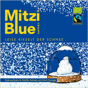 Zotter Mitzi Blue Leise rieselt der Schnee