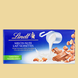 Lindt Milch Nuss Tafel 100g