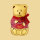 Lindt Teddy mit rotem Weihnachtspulli