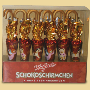 Küfferle Schokoschirmchen 12er Kindheitserinnerungen