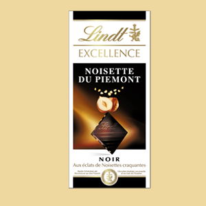 Lindt Excellence Dunkle Schokolade mit Haselnüssen aus dem Piemont