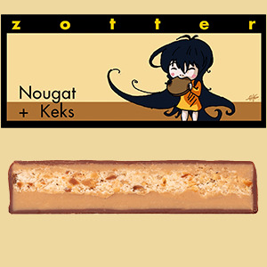 Zotter Nougat + Keks