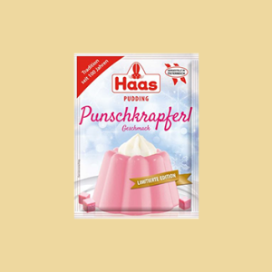 Punschkrapferl Pudding 3x37g Haas