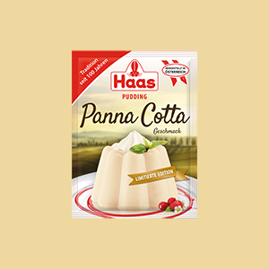 Pudding Panna Cotta 3x37g Haas