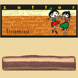 Zotter Tiramisu Schokolade