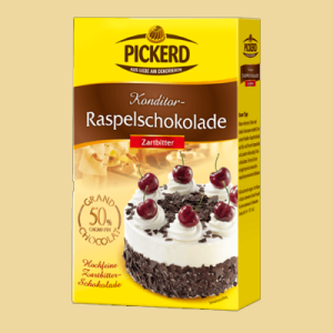 Pickerd Raspelschokolade Zartbitter