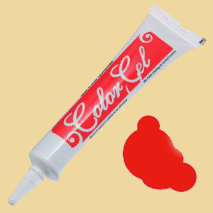 Lebensmittelfarbe Gel in Tube Kirschrot 20g