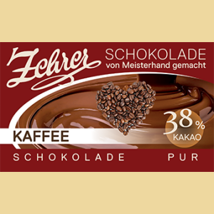 Zehrer Kaffeeschokolade Vollmilch "Schokolade Pur"