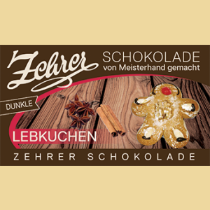 Zehrer Lebkuchen Schokolade Zartbitter