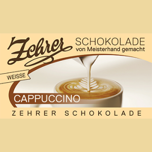 Zehrer weiße Schokolade mit Cappuccinofüllung