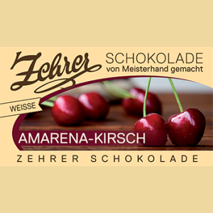 Zehrer weisse Amarena Kirsch Schokolade 