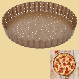 Quiche- & Tarteform perforiert 30cm