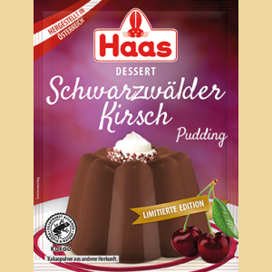 Schwarzwälder Kirsch Pudding 3x37g 