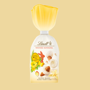 Lindt Frühlings Snacking Weiße Mandel