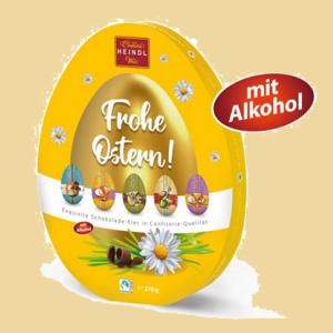 Oster Eier Bonbonniere mit Alkohol