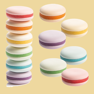 Zucker Macaron 6 versch. Farben