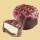 Lamponi Vanillecheesecake Praline mit Himbeermarmelade per 100g