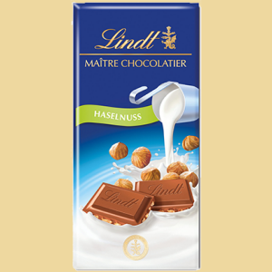 Lindt Maitre Chocolatier Milch Haselnuss