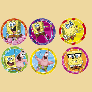 Spongebob Muffin bzw. Cupcake Tortenbilder 6er