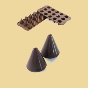 Pralinen Silikonform Kono Cone 15er