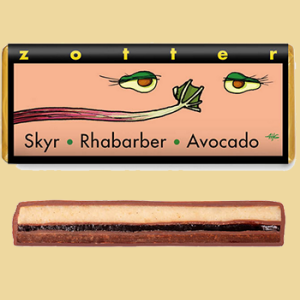 Zotter Skyr Rhabarber Avocado