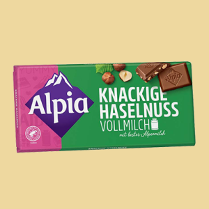 Alpia Knackige Haselnuss Schokolade