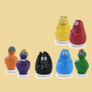 Barbapapa Zuckerfigur 7 Motive