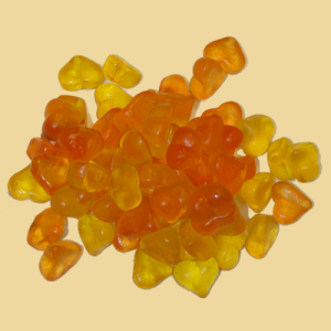 Pfirsich Fruchtgummi Herzen 150g