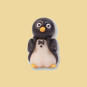 Marzipan Pinguin klein