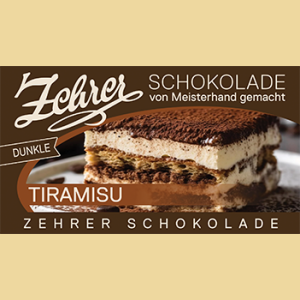 Zehrer Tiramisu Schokolade Zartbitter