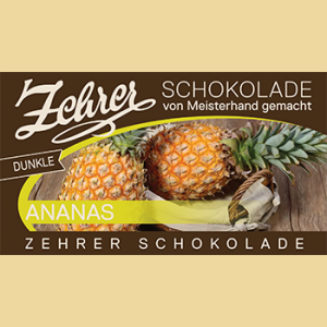 Zehrer Ananas Schokolade Zartbitter