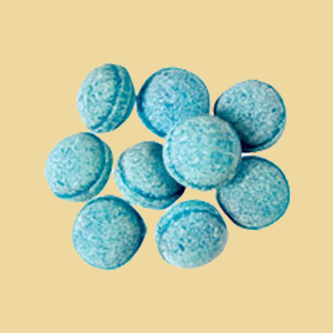 Minth blau Zuckerln/Bonbons