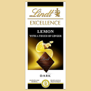 Lindt Excellence Zitrone mit einem Hauch von Ingwer