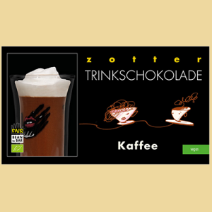 Zotter Trinkschokolade Kaffee