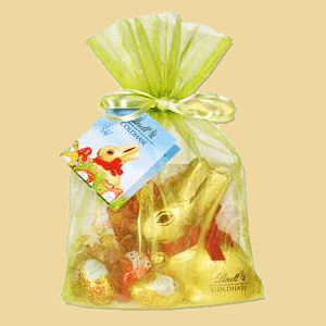 Lindt Goldhasen Mix mit Grußkarte