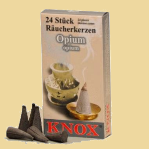 Knox Räucherkerzen Opium 24er