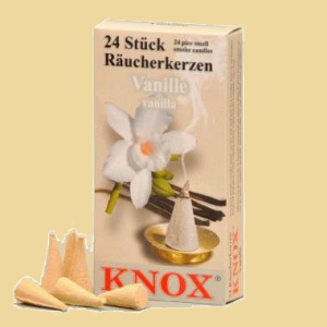 Knox Räucherkerzen Vanille 24er