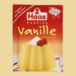 Vanillepudding 3x37g Haas