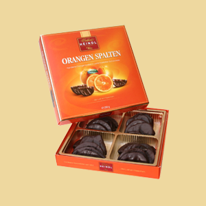 Orangenspalten 250g Heindl Orangenscheiben