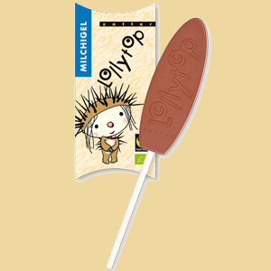 Zotter Lolli Milch Igel